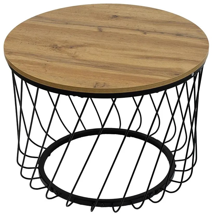 Konferenčný Stolík Pmc-Ct2516-2 Prírodná/Čierna