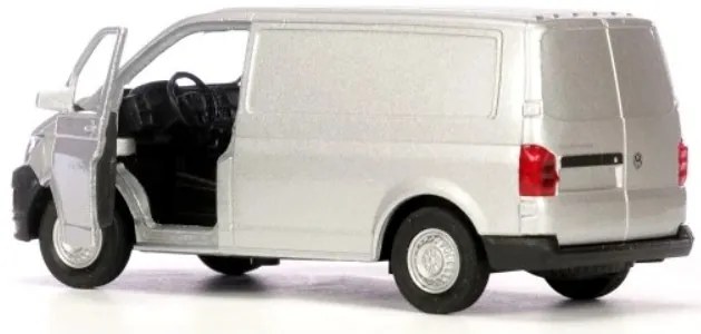 Welly Kovové autíčko Volkswagen Transporter T6 VAN - 1:34