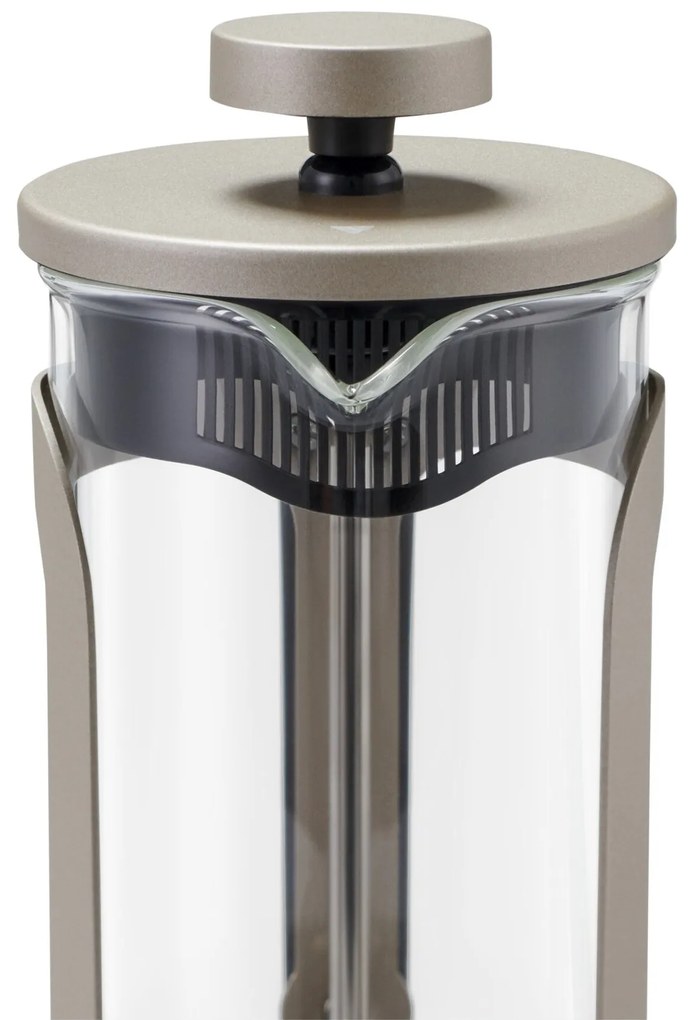 Kanvica french press 300 ml, 2 šálky, farba šampanského