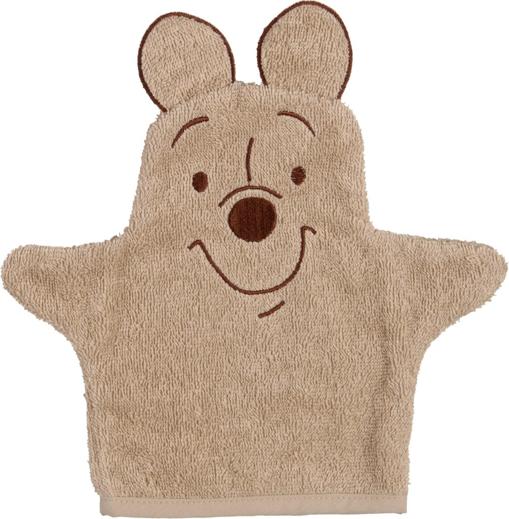 XXXLutz DETSKÁ RUKAVICA NA UMÝVANIE, béžovohnedá Disney - Kúpeľňový textil - 006611018304