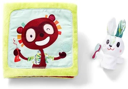 Lilliputiens – Textilná knižka – Králiček zubárom