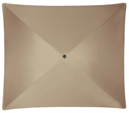 Doppler SUNLINE WATERPROOF 230 x 190 cm – balkónový naklápací slnečník hnedý (kód farby 846), 100 % polyester
