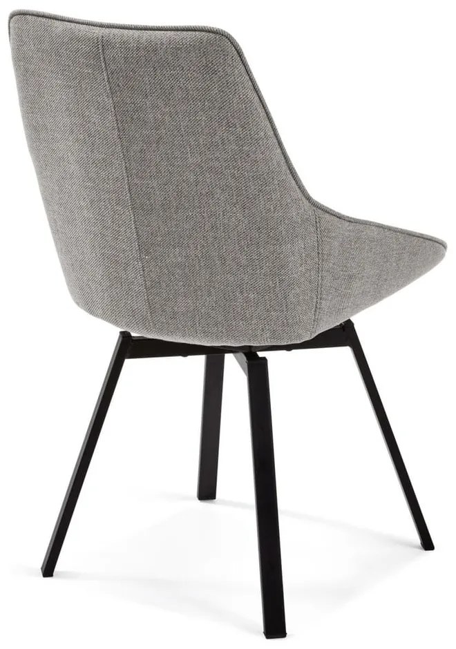 Sivá jedálenská stolička Jenna – Kave Home