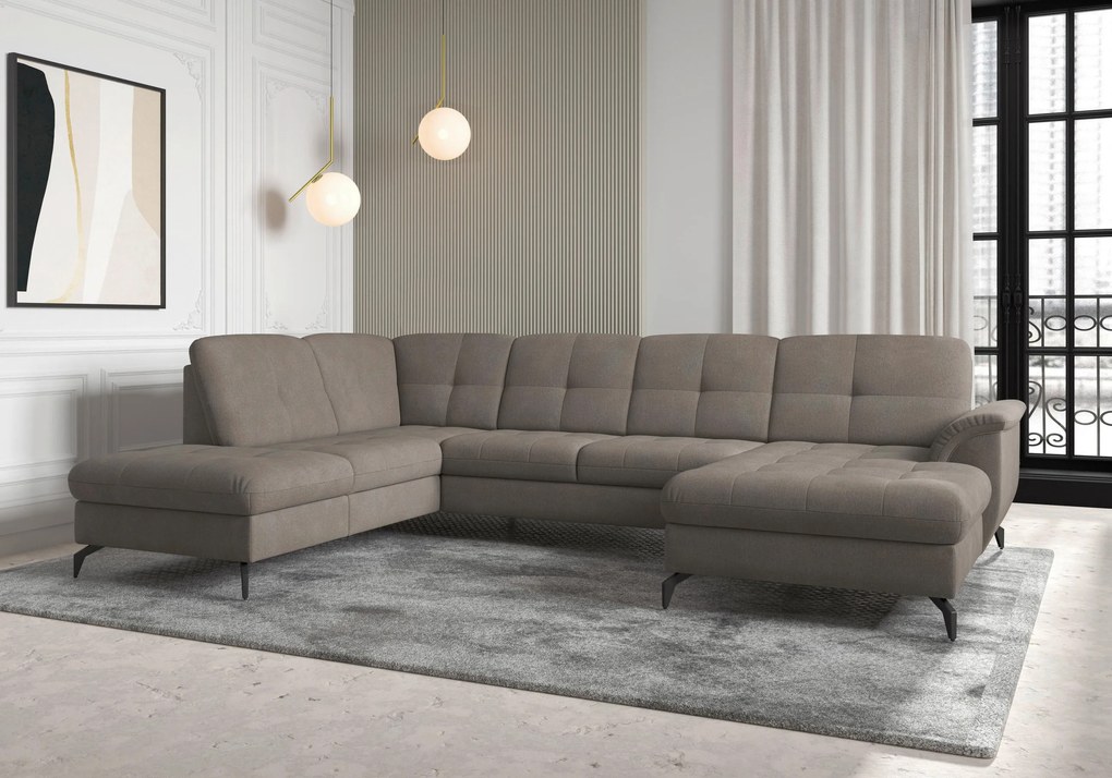 XXXLutz SEDACIA SÚPRAVA, textil, bahenná hnedá Sit & More - Sedačky - 00014401332Y