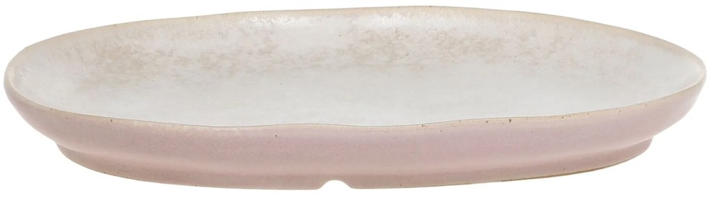 Béžovo-ružový rustikálny podnos Valence Dusty Rose - 27*19*3 cm