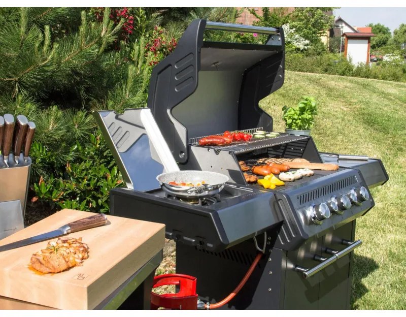 G21 Plynový gril G21 Costarica BBQ Premium line, 5 horákov + zadarmo redukčný ventil