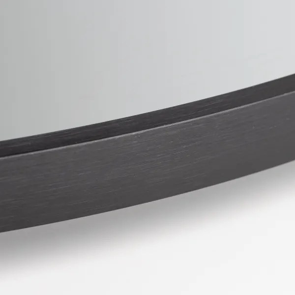 BRILAGI-LED Kúpeľňové zrkadlo VERESE LED/19W/230V 60 cm čierna IP44 CRI 90 stmievateľné + CCT
