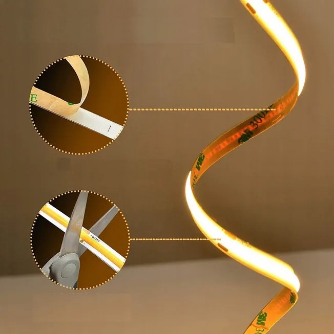 BERGE LED pásik COB Neon CCT 12V - 608D - 22W/m - IP20 - 1650lm - 1m