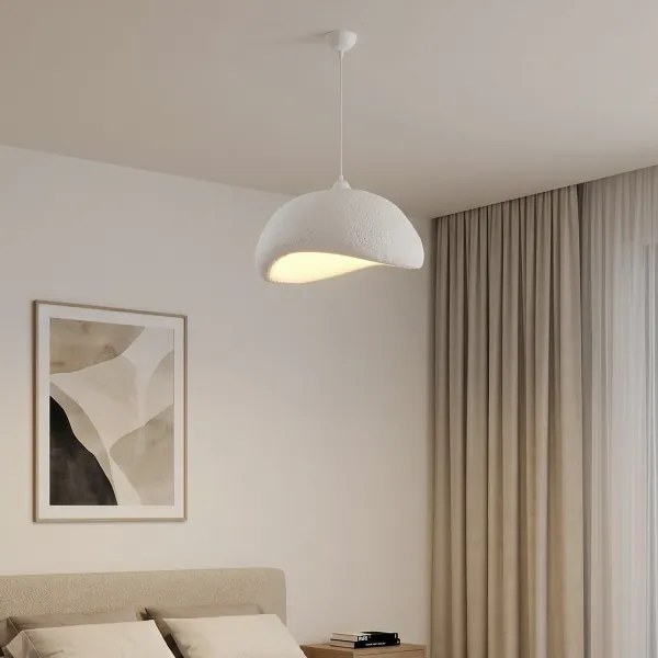 BRILAGI - Závesné svietidlo na lanku WABI SABI 1xE27/40W/230V pr. 42 cm biela