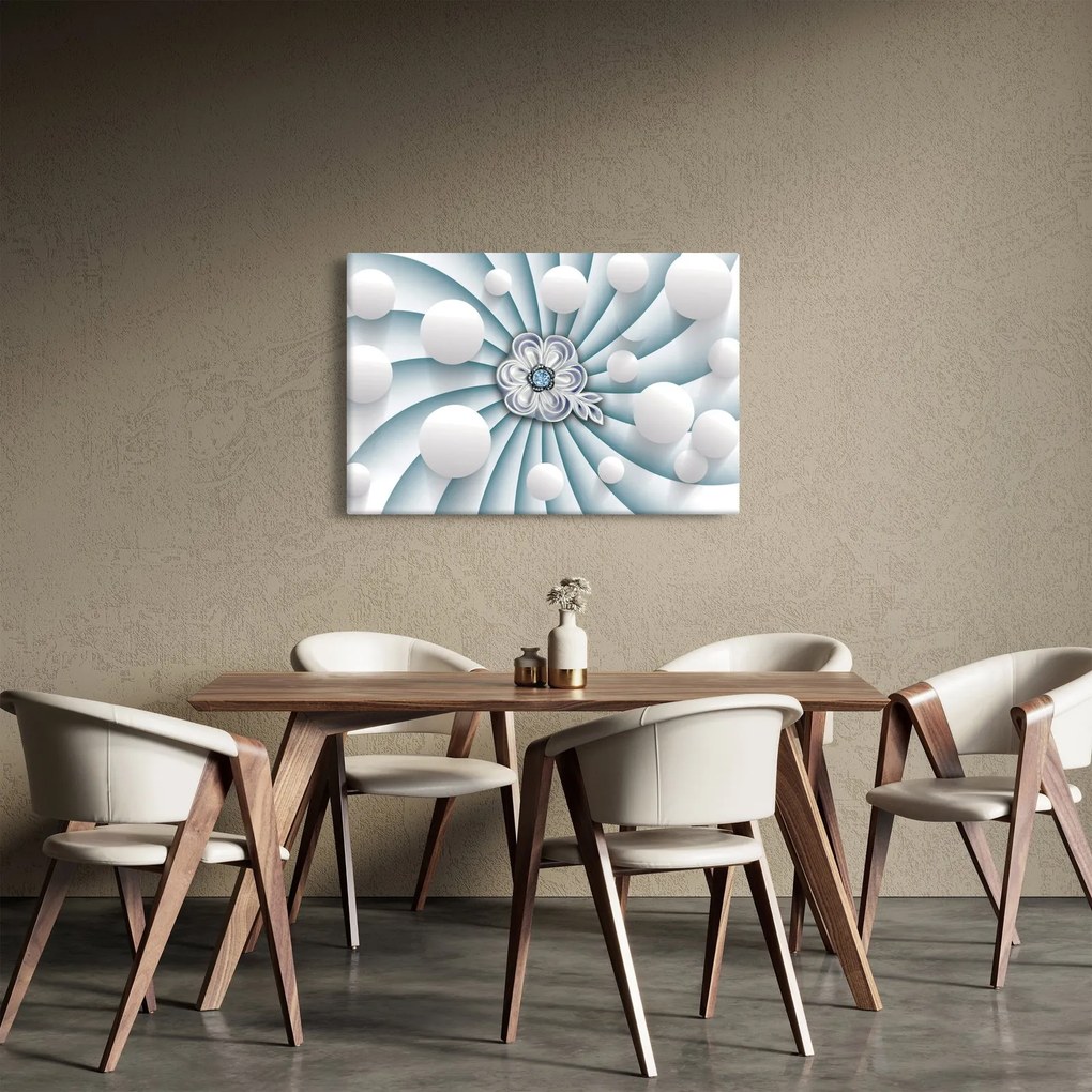 Obraz umelecké abstrakcie (90x60 cm)