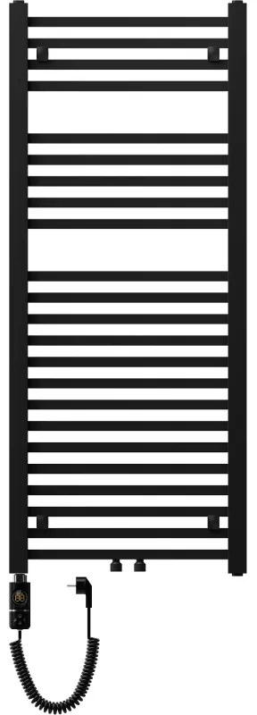Mexen Pluton, elektrické vykurovacie teleso 1200x500 mm + vykurovacia tyč 600 W, čierna, W106-1200-500-2600-70