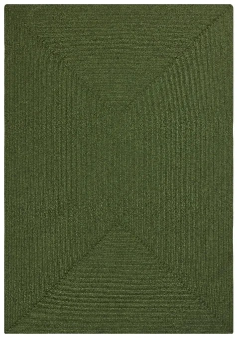Koberec Hanse Home Braided Trenzado zelený