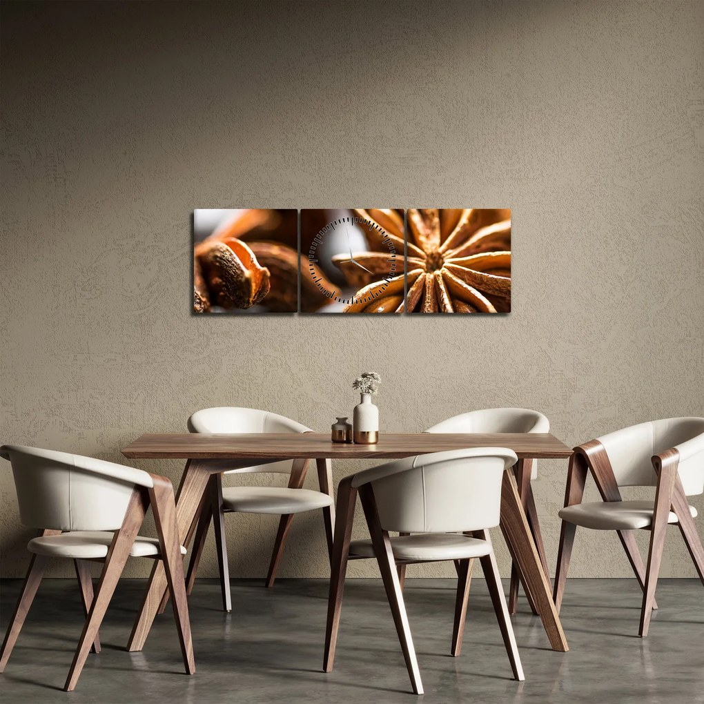 Obraz - Aníz (s hodinami) (90x30 cm)