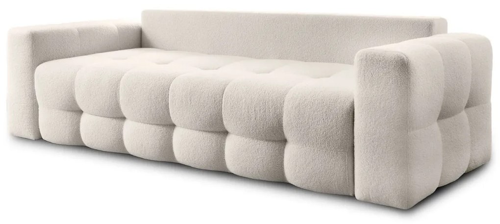 ROZKLADACIA POHOVKA ELODIE 3 MIESTNÁ QUELLE 03 KRÉMOVÁ BOUCLÉ