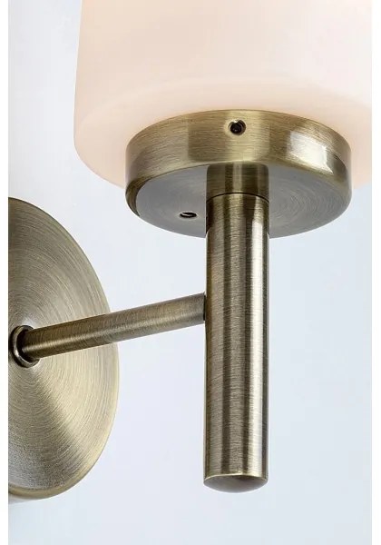 Rabalux 71060 - Kúpeľňové nástenné svietidlo ZENKAI 1xE14/10W/230V IP44 bronz