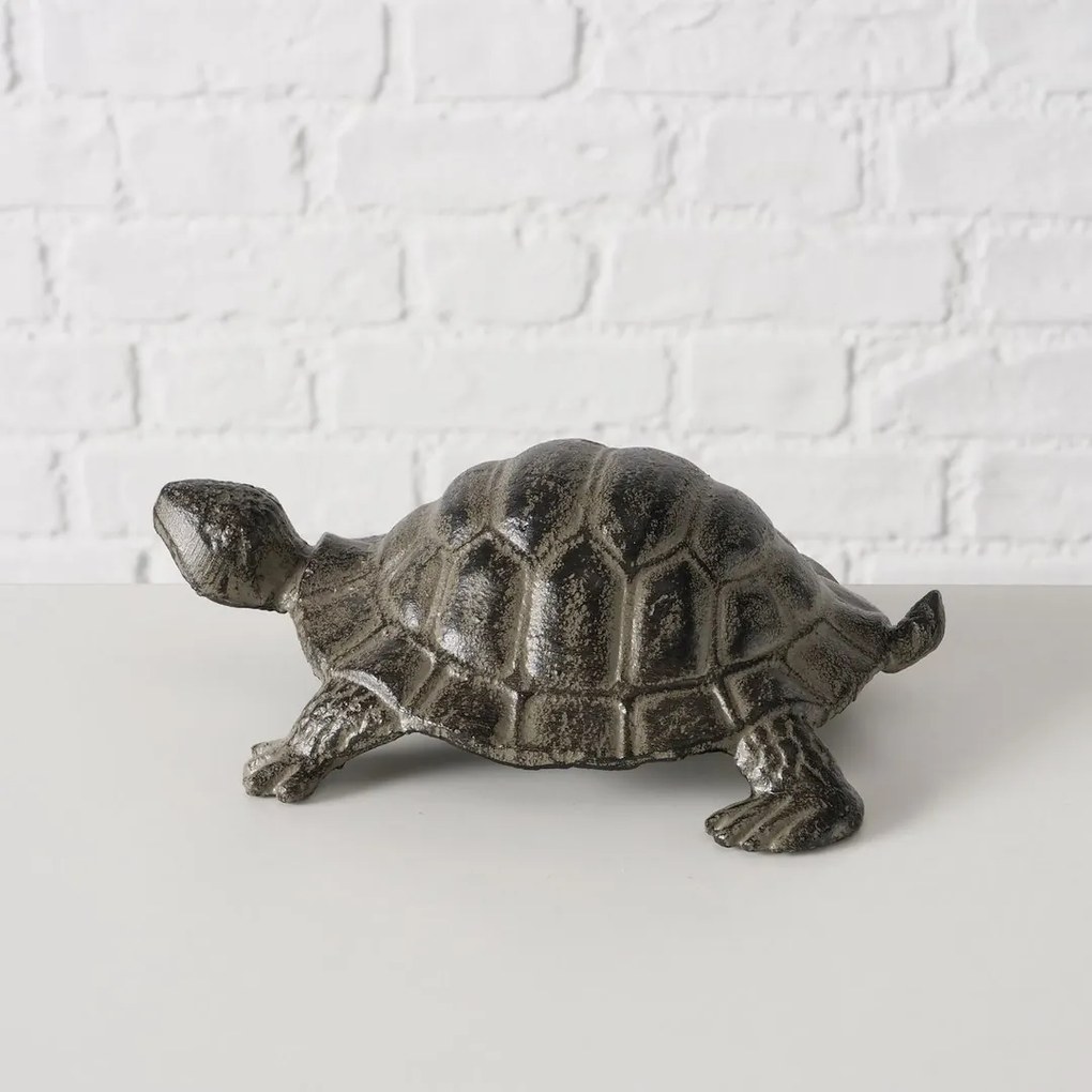 BOLTZE Záhradná liatinová figúrka Trully1, 6x21 cm, hnedá