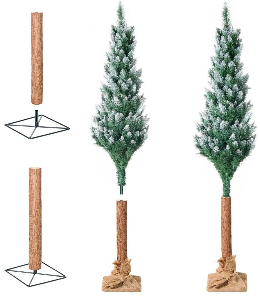 Umelý vianočný stromček na kmeni Noela 180 cm zelený