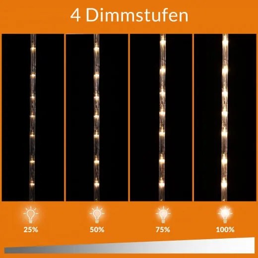 InternetovaZahrada - Mikuláš na rebríku- 48 LED diód