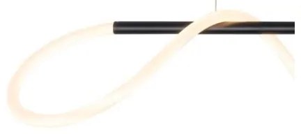 Zuma Line 20006PM-BK - LED Luster na lanku BALBO LED/45W/230V 3000/4000/6000K