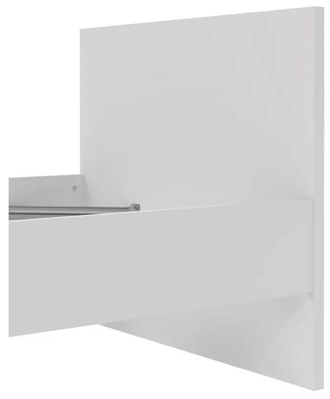 Biela jednolôžková posteľ 90x190 cm Naia – Tvilum