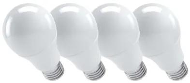 EMOS Sada žiaroviek LED, E27, A60, 10W, 806lm, teplá biela, 4ks