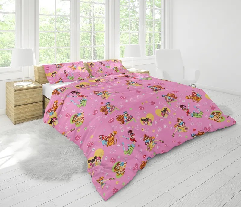 Obliečky bavlnené Winx club OB353