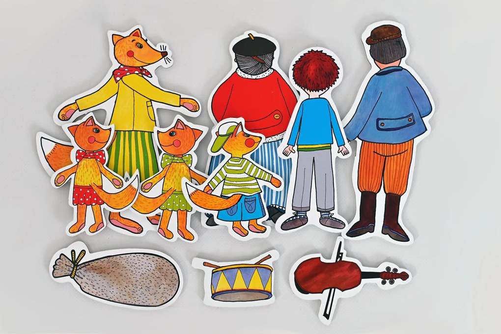 MARIONETINO Bábky a kulisy k rozprávke Budulínek