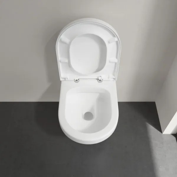 Villeroy & Boch 5684HR01 - Závesné WC so sedátkom ARCHITECTURA keramika/biela