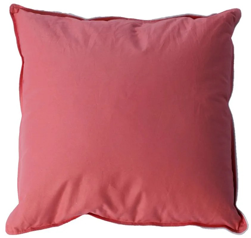 Vankúš perie a páperie 40x40 cm ružový