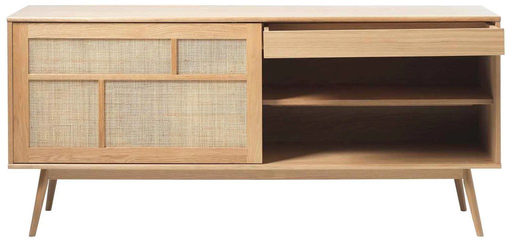 Dizajnová komoda Tallys 180 cm prírodný dub