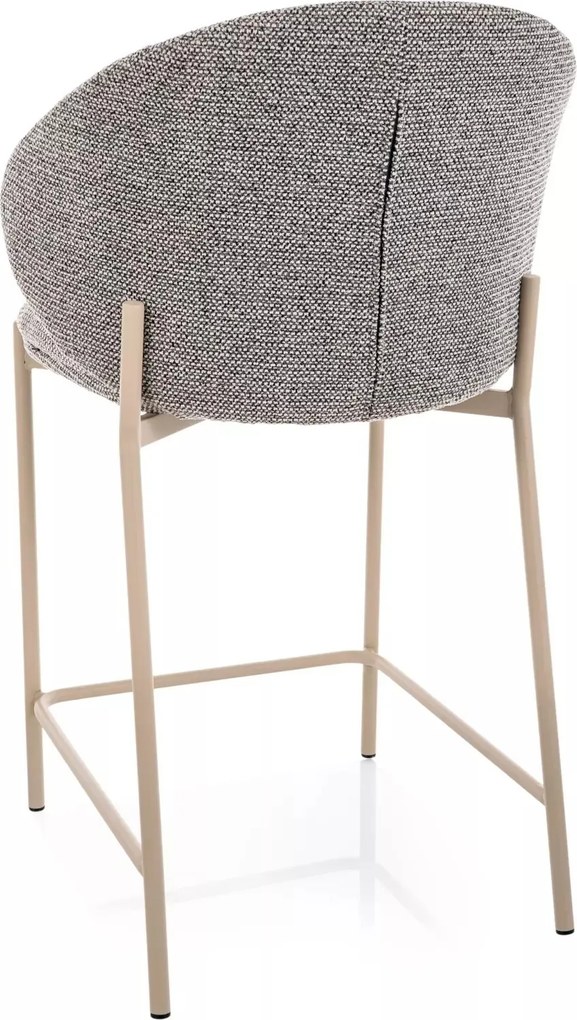 Barová stolička Kioto H-2 šedá/kašmír