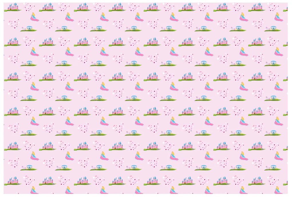 Gario Fototapeta Farebné princezny Materiál: Samolepiaca, Rozmery: 110 x 200 cm
