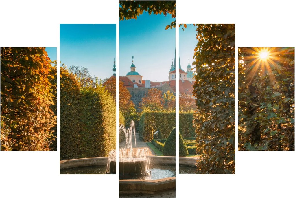 Obraz - Valdštejnský palác (150x105 cm)