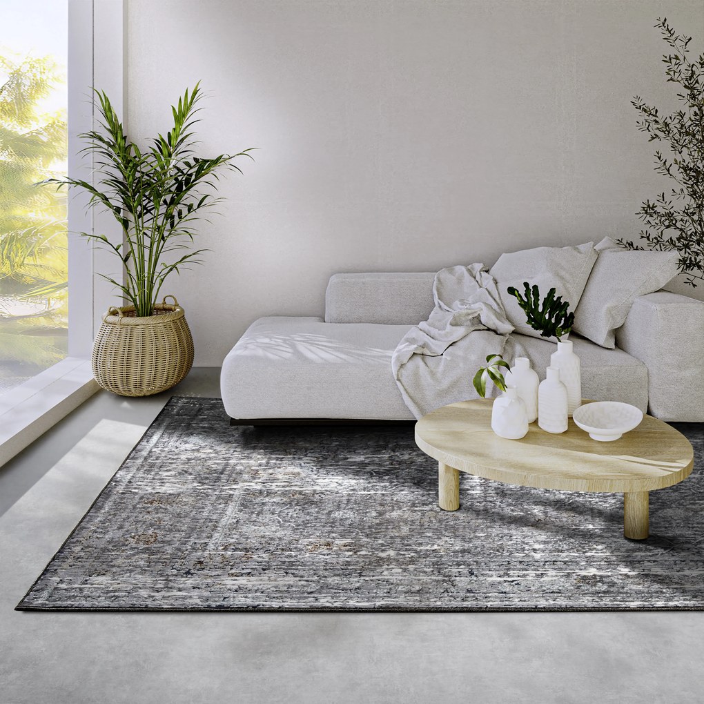 Villeroy & Boch, Kusový koberec Villeroy & Boch 106074 Brown, 115x170, hnedá, obývacia izba