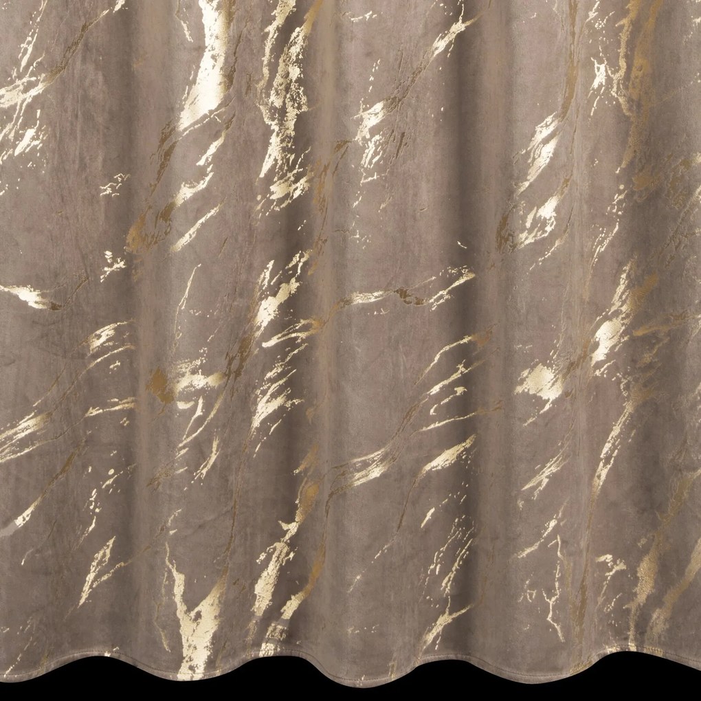 ZATEMŇOVACÍ ZÁVES NA PÁSKE MOLLY 140X270 CM VZOROVANÁ