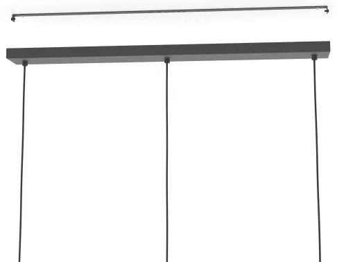 Eglo 900738 - Luster na lanku SEGOVIA 3xE27/40W/230V