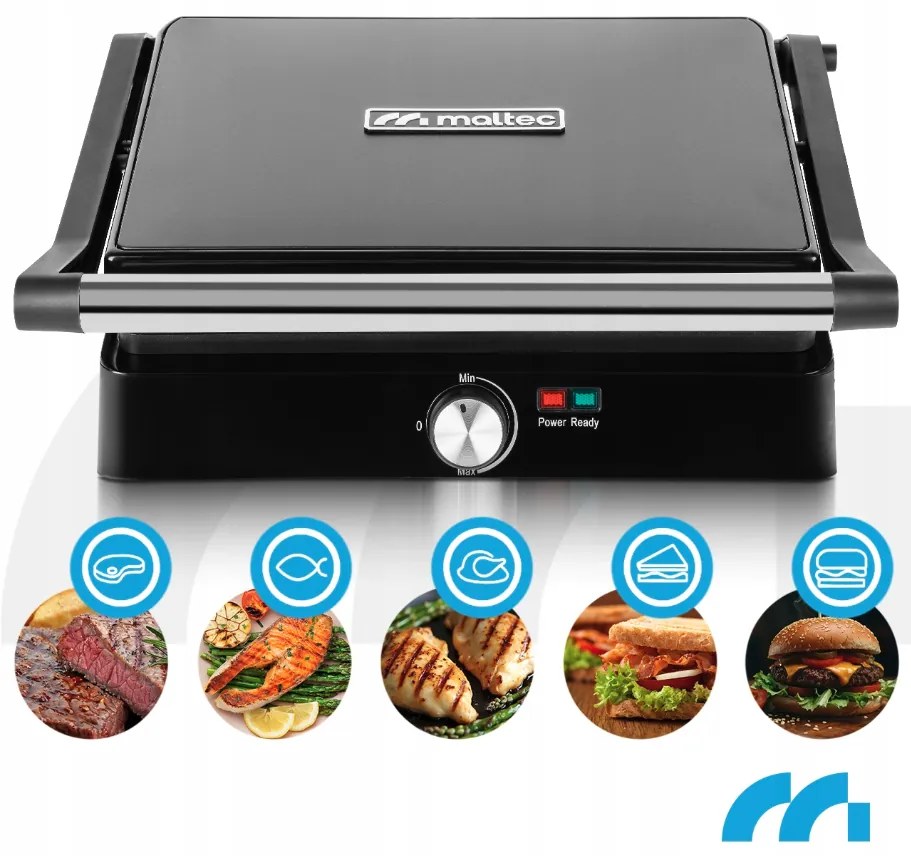 Elektrický gril a sendvičovač MalTec SM3000W 2200W