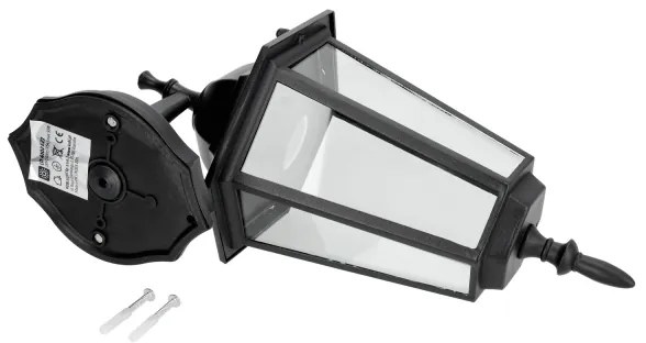 Vonkajšie nástenné svietidlo 1xE27/60W/230V IP44 čierna