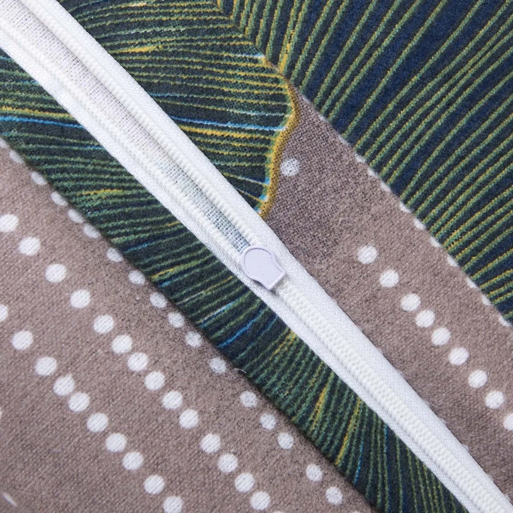 FLANELOVÉ OBLIEČKY FLANELOVE 160X200 CM, 2KS 70X80 CM LISTY