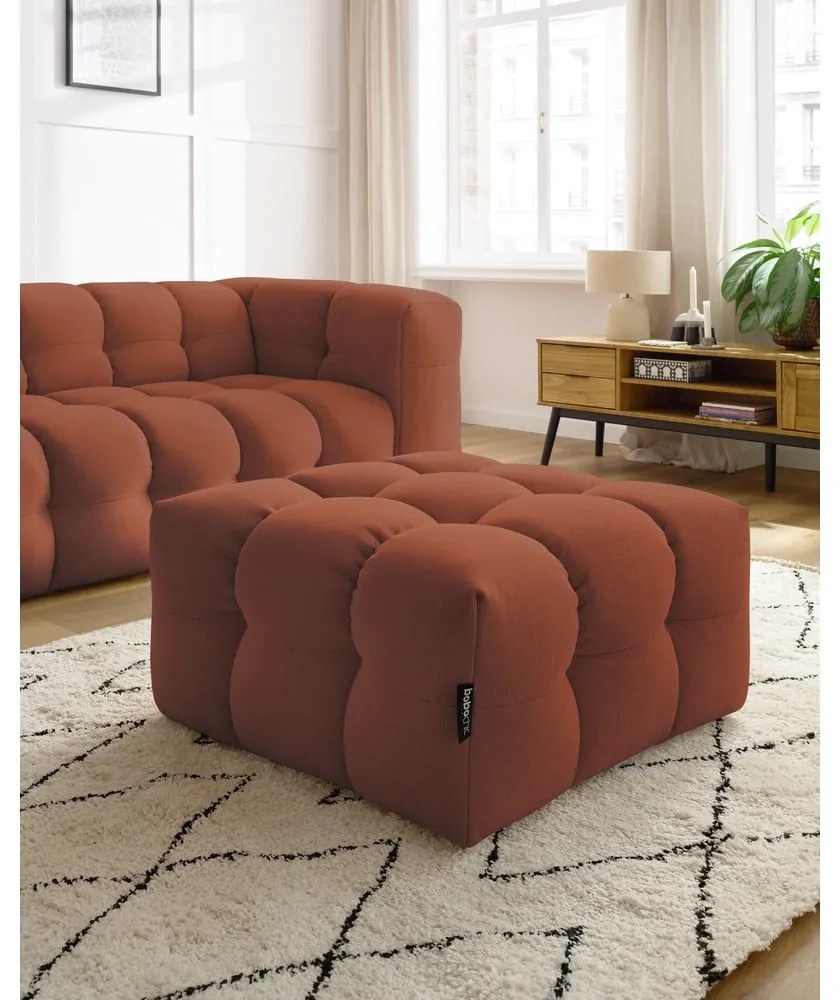 Podnožka v tehlovooranžovej farbe Cloud - Bobochic Paris