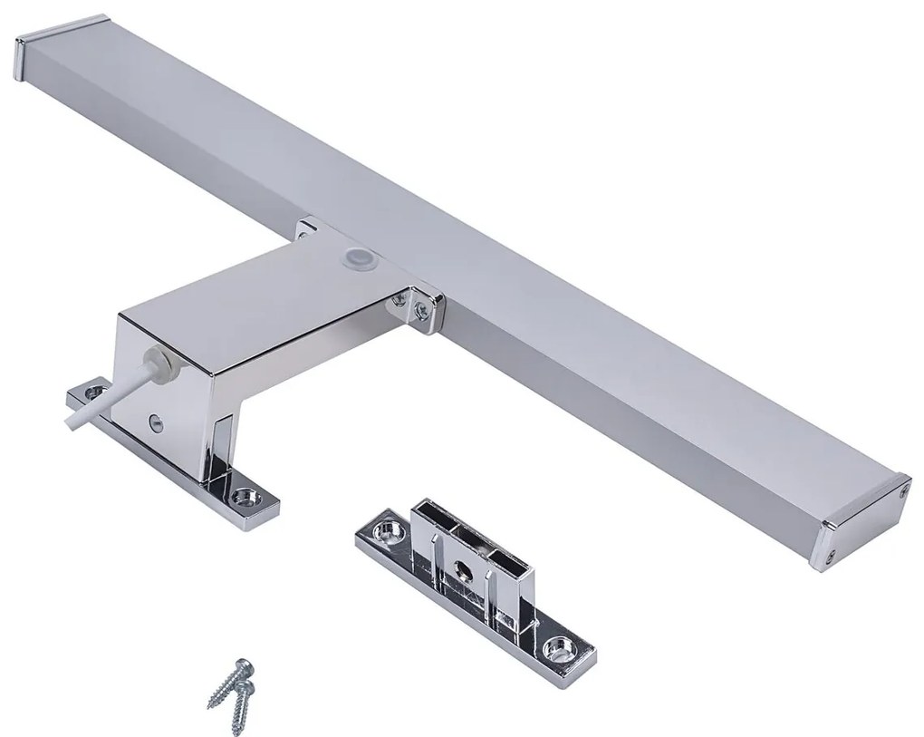 TOP LIGHT Svetlo nástenné Texas MAX CCT, Strieborná-Chróm