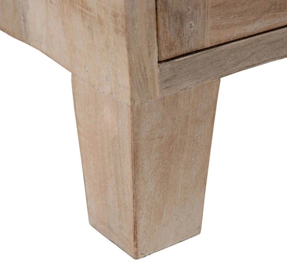 Vitrína z mangového dreva v prírodnej farbe 160x71 cm – Ixia