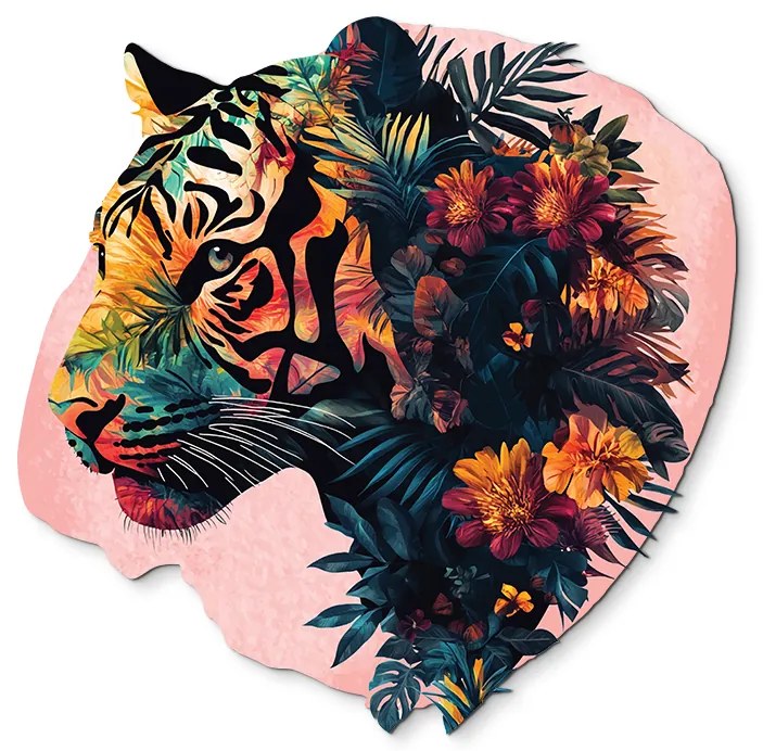 drevko | Dekorácia Nežný tiger 45 x 45 cm