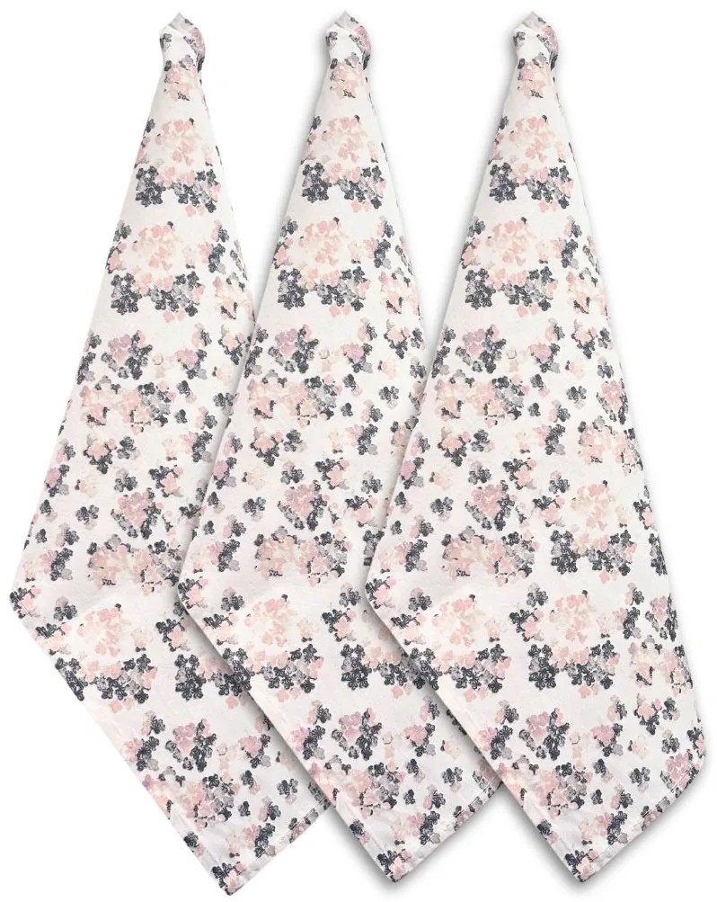 Home Elements Kuchynské utierky Kvety