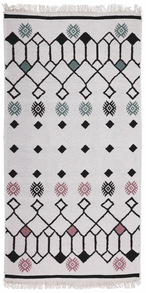 Praktik home, TRHÁK: Kusový koberec Natur Odra, 120x170, čiernobiela, chodba / predsieň