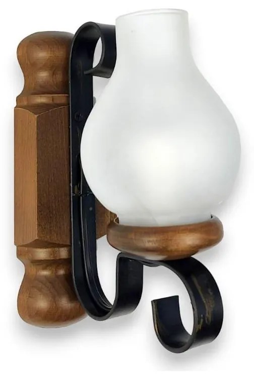 Brilagi - Nástenné svietidlo RUSTIC 1xE14/40W/230V buk/orech