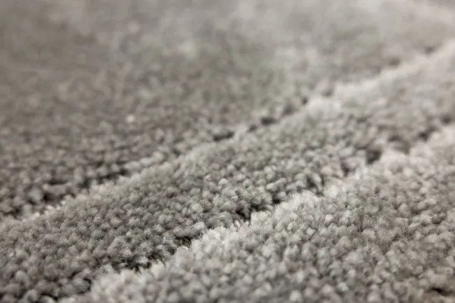 Kúpeľňový koberček Sego sivý, mozaika