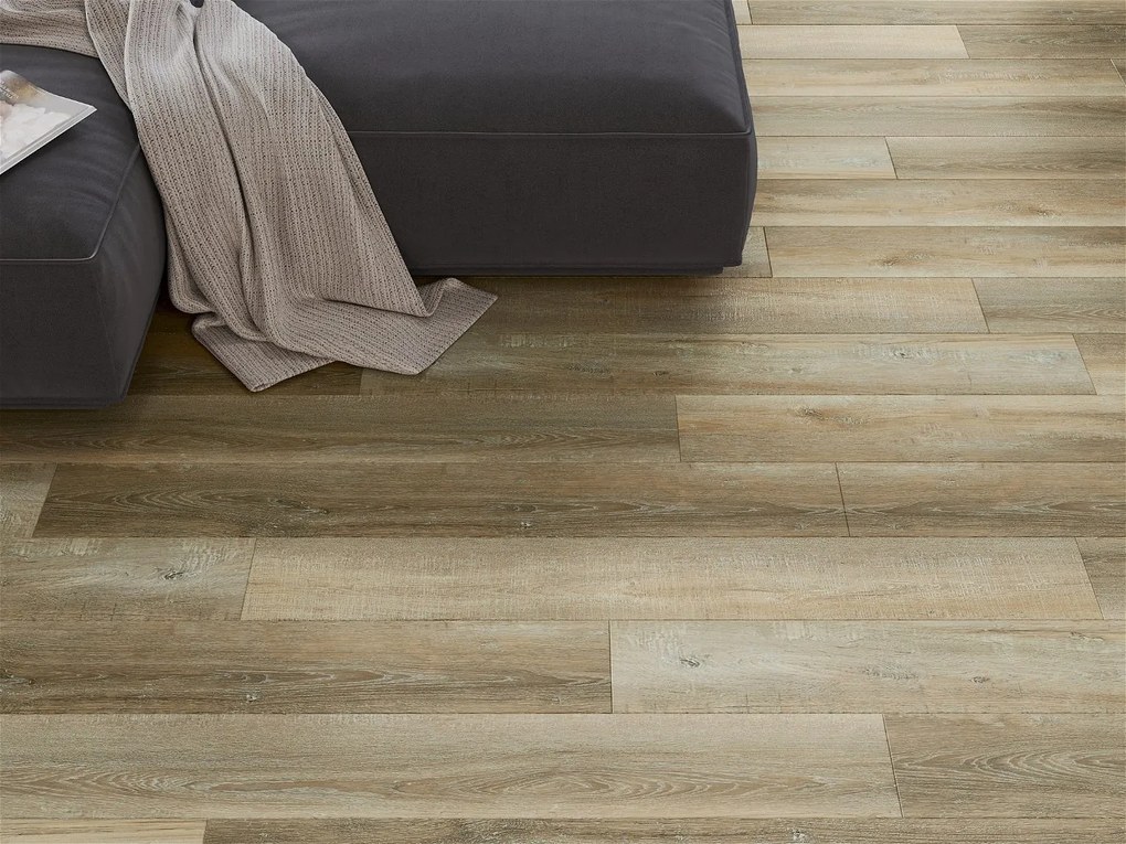 Mexen Cortland, vinylová podlaha 1240x182 mm SPC 6,5 mm, IXPE 1,5 mm, 4-stranná V-drážka, dub, F1008-1240-182-505-4V1-01