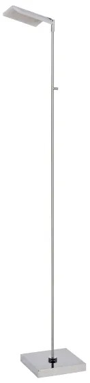 Lucide 19730/10/11 - LED Stmievateľná stojacia lampa AARON LED/12W/230V chróm