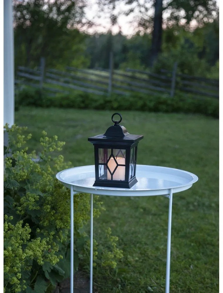 LED solárny záhradný lampáš Star Trading Light, výška 14,5 cm